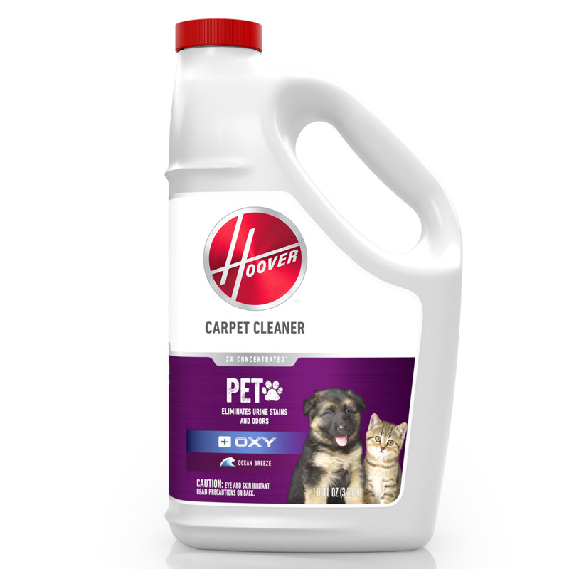 Hoover Oxy Pet Urine Stain Eliminator Carpet Cleaning Shampoo Concentrated Machine Cleaner Solution 116 Fl Oz Formula White Ah31938 Reviews Wayfair